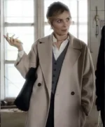 La Dolce Villa 2025 Violante Placido Beige Coat