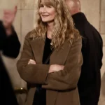 Laura Dern Is This Thing On Brown Coat