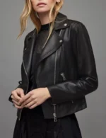 Lauren Glazier Ransom Canyon S01 Black Leather Jacket