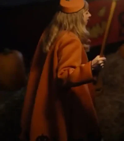 The Curse Of Bridge Hollow 2022 Lauren Lapkus Orange Halloween Coat