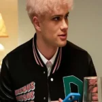 Leo Reich Too Much Black Varsity Jacket