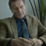 Liam Neeson Ice Road Vengeance Olive Blazer