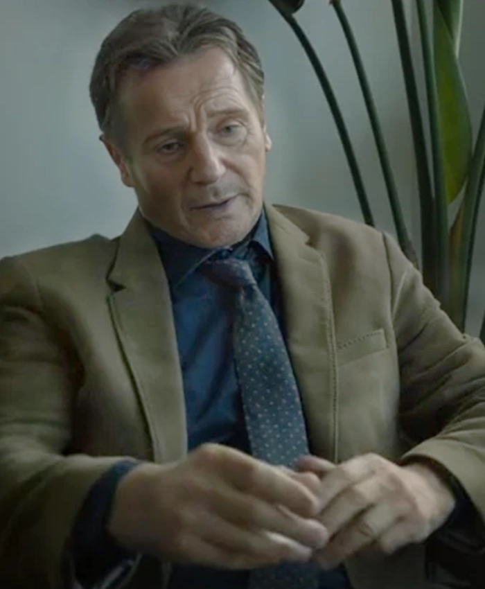 Liam Neeson Ice Road Vengeance Olive Blazer Liam Neeson Ice Road Vengeance Olive Blazer