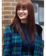 Libby Smallbone Dot Conner Webtective Checkered Coat