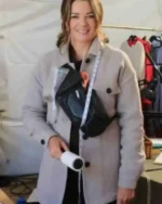Lights Camera Christmas Kimberley Sustad Gray Coat