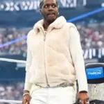 Lil Yachty WrestleMania 42: Night 2 Shearling Vest