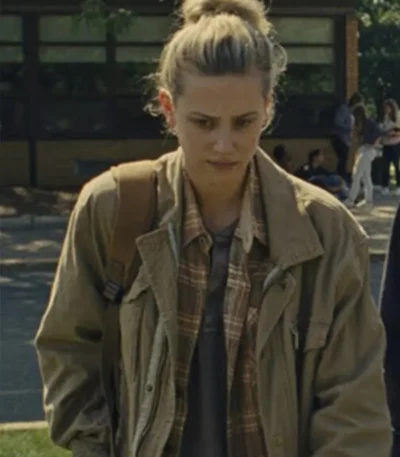 Lili Reinhart Chemical Hearts Grace Town Cotton Jacket