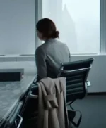 Lily James Relay Grey Blazer