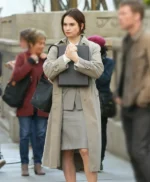 Lily James Relay Trench Coat