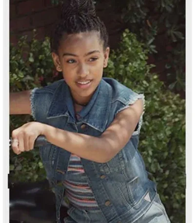 Little Fires Everywhere Pearl Warren Denim Vest