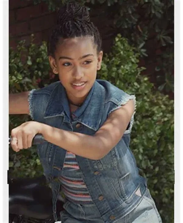 Little Fires Everywhere Pearl Warren Denim Vest