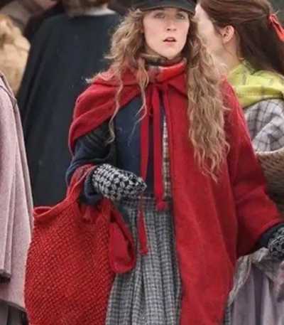 Little Women Jo March Red Coat