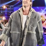 Logan Paul Monday Night RAW 2025 Shearling Jacket