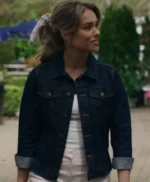 Love on your Doorstep 2022 Stephanie Bennett Denim Jacket