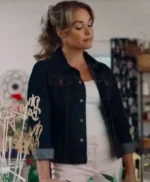 Love on your Doorstep 2022 Stephanie Bennett Denim Jacket