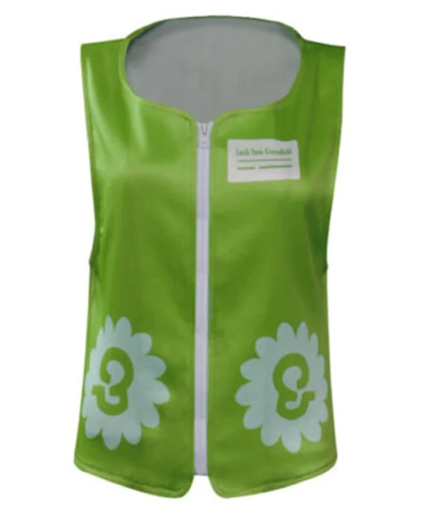Luck Sam Greenfield Green Halloween Vest