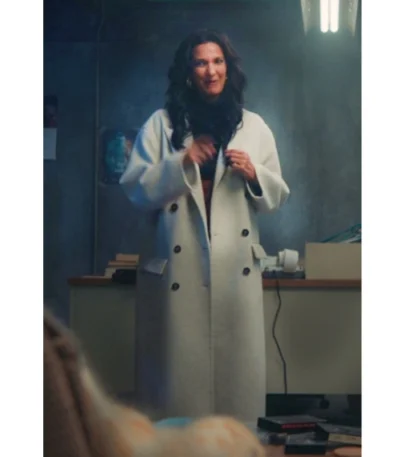 Lucky Deli Boys S01 White Wool Coat