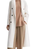 Lucky Deli Boys S01 White Wool Coat