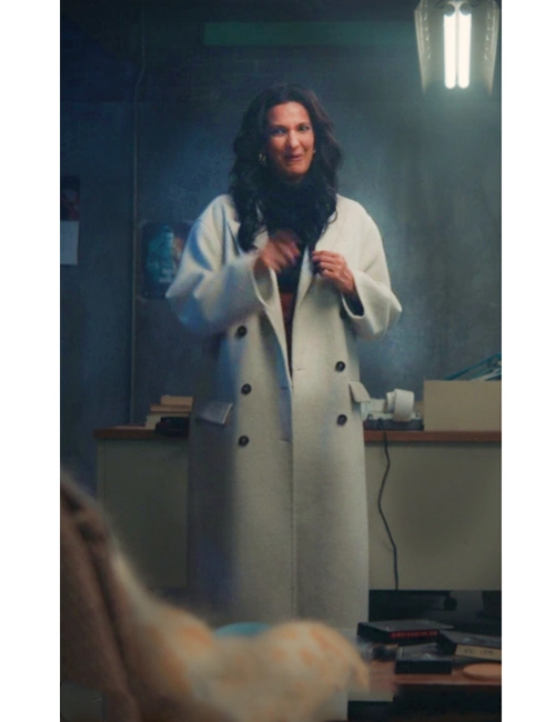 Lucky Deli Boys S01 White Wool Coat Lucky Deli Boys S01 White Wool Coat