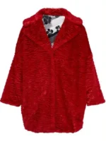 Lucy Hale Katy Keene Red Coat