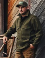 Mackinaw Green Wool Coat