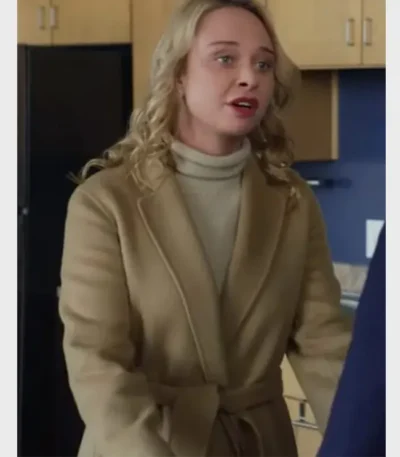 Madison Mckinley Hashtag Proposal Wool Trench Coat