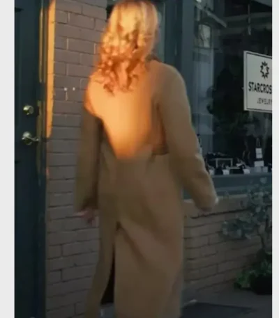 Madison Mckinley Hashtag Proposal Wool Trench Coat