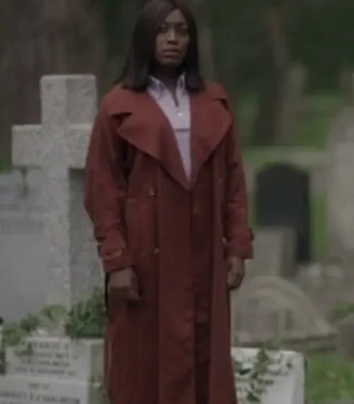 Maggie Knight Sanctuary A Witches Tale Trench Coat