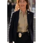 Maggie Q Ballard S01 Black Blazer