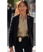 Maggie Q Ballard S01 Black Blazer