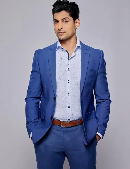 Make Me A Match Movie 2023 Boom Blue Blazer Make Me A Match Movie 2023 Boom Blue Blazer