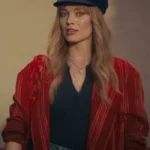 Margot Robbie A Big Bold Beautiful Journey Red Coat