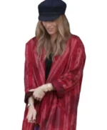 Margot Robbie A Big Bold Beautiful Journey Red Coat