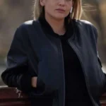 Maria Pedraza Awareness 2023 Black Leather Jacket
