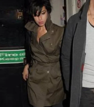 Marisa Abela Back To Black Cotton Trench Coat