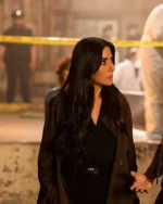 Marisol Nichols Spiral 2021 Wool Brown Trench Coat