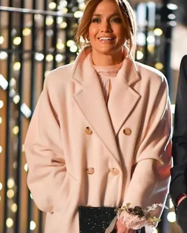 Marry Me 2022 Jennifer Lopez Off White Trench Coat Marry Me 2022 Jennifer Lopez Off White Trench Coat