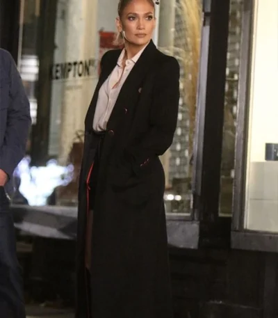 Marry Me Kat Black Coat