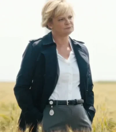 Martha Plimpton Prime Target S01 Black Coat