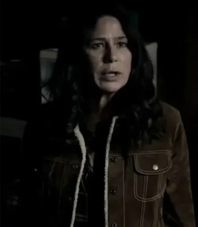 Maura Tierney American Rust Brown Jacket