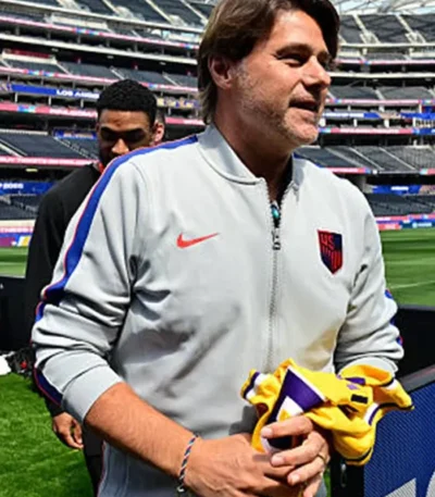 Mauricio Pochettino USA White Track Jacket
