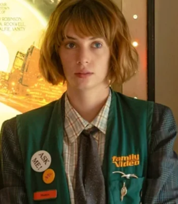 Maya Hawke Videoheaven Green Vest