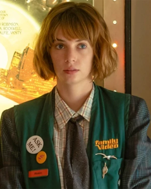 Maya Hawke Videoheaven Green Vest
