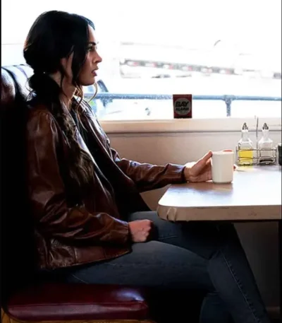 Megan Fox Midnight in the Switchgrass Leather Black Jacket