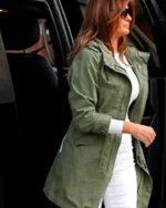 Melania Trump Don’t Care Hooded Coat