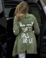 Melania Trump Don’t Care Hooded Coat