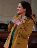 Melissa Fumero Night Court S02 Wool Coat