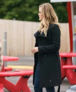 Melissa Roxburgh Manifest S03 Michaela Black Coat