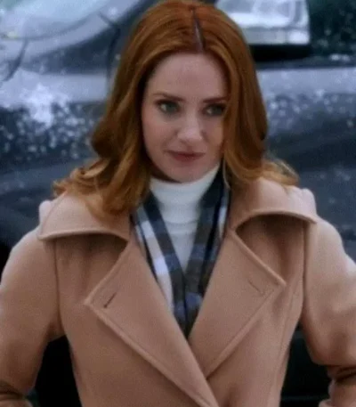 Merritt Patterson Twas the Text Before Christmas 2023 Coat
