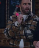 Micah Lyons Grumpy Old Santa 2023 Plaid Jacket